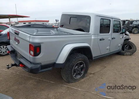 2023 Jeep Gladiator Rubicon из США, поврежденный, VIN 1C6JJTBG9PL524342